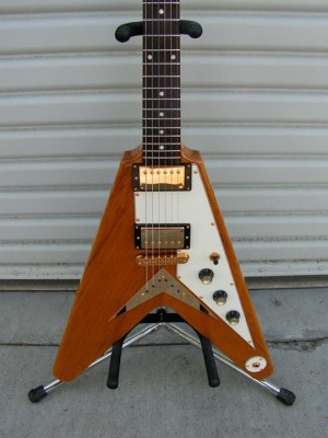 Finished '58 Flying V replica.